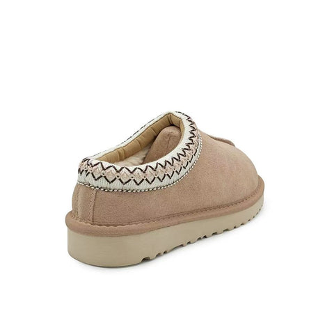 Image of Furry Woman Clogs for Indoor Outdoor Fuzzy Cozy Short Ankle Shoes