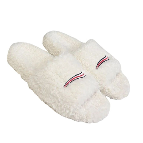 Image of Soft Fuzzy Slippers for Indoor & Outdoor