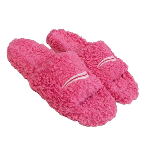 Image of Soft Fuzzy Slippers for Indoor & Outdoor