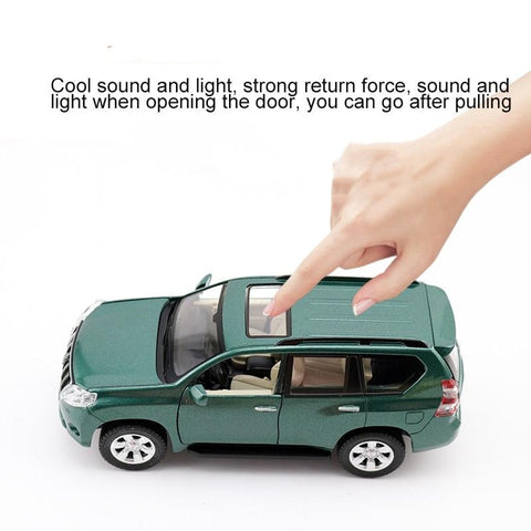 Image of 1:32 TOYOTA LAND CRUISER PRADO Alloy Metal Car Model Toys