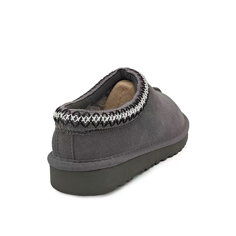 Image of Furry Woman Clogs for Indoor Outdoor Fuzzy Cozy Short Ankle Shoes