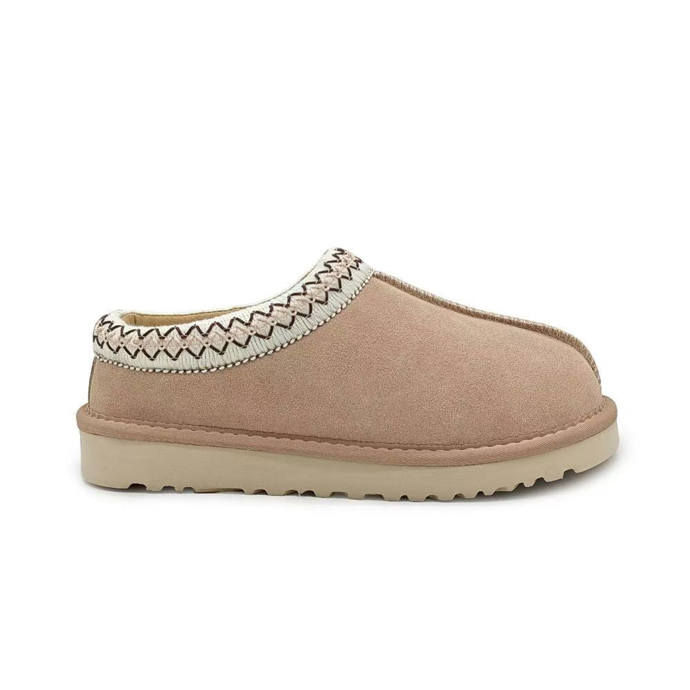 Furry Woman Clogs for Indoor Outdoor Fuzzy Cozy Short Ankle Shoes
