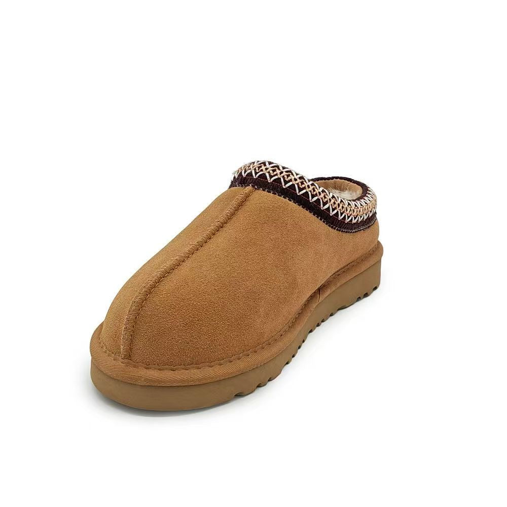 Furry Woman Clogs for Indoor Outdoor Fuzzy Cozy Short Ankle Shoes