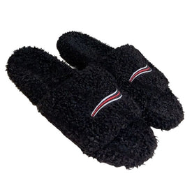Designer Women's Slides Soft Fuzzy Slippers for Indoor & Outdoor