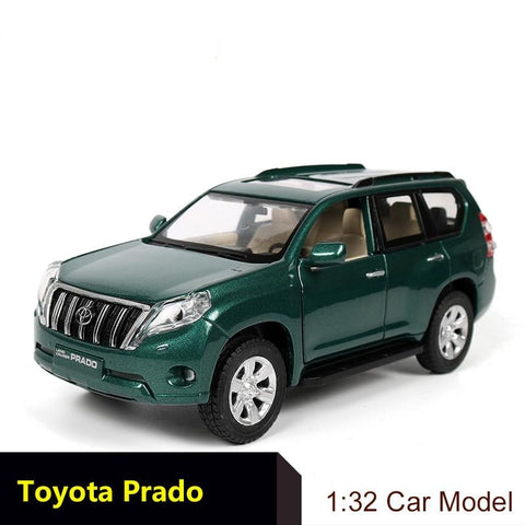 Image of 1:32 TOYOTA LAND CRUISER PRADO Alloy Metal Car Model Toys