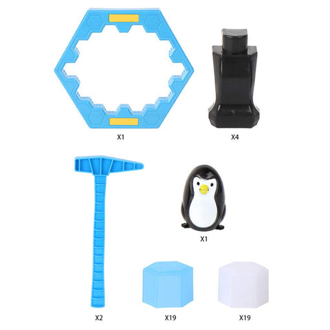 Image of Puzzle Table Games Break the Ice Penguin Trap Toys Desktop Paternity Interactive GamToddlers Balance Board Game