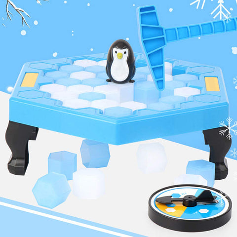 Image of Puzzle Table Games Break the Ice Penguin Trap Toys Desktop Paternity Interactive GamToddlers Balance Board Game