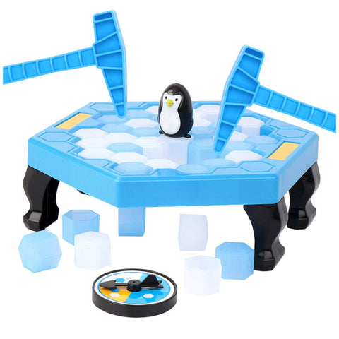 Image of Puzzle Table Games Break the Ice Penguin Trap Toys Desktop Paternity Interactive GamToddlers Balance Board Game