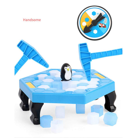 Image of Puzzle Table Games Break the Ice Penguin Trap Toys Desktop Paternity Interactive GamToddlers Balance Board Game
