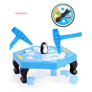Puzzle Table Games Break the Ice Penguin Trap Toys Desktop Paternity Interactive GamToddlers Balance Board Game