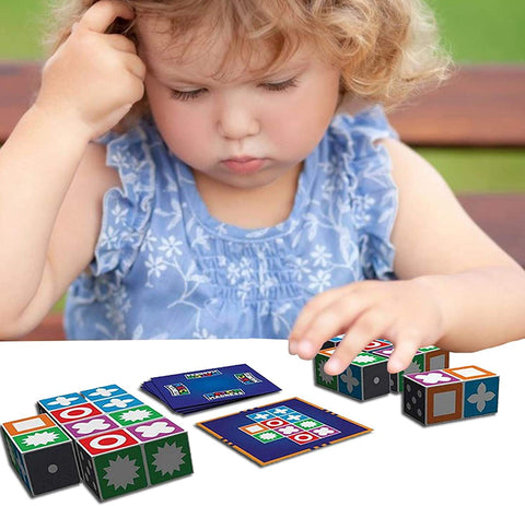Image of Match Madness Board Game Children Matching Toys Intelligence Development Toy Kit Parent-Child Interaction Table Game