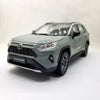 1:18 Diecast Model for Toyota RAV4 SUV Alloy Toy Car Miniature Collection Gifts 