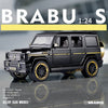 1:24 Mercedes-Benz Babs G65 Modified Off-road Vehicle SUV Simulation Sound And Light Car Model Collection Gift Pull-back Vehicle