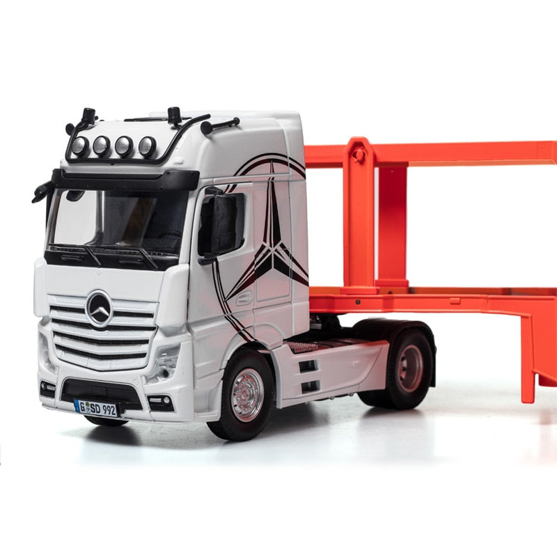 1:32 Benz Diecasts Toy Vehicles Car Model Metal Alloy Simulation Platform Truck