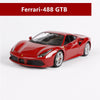 1:24 Ferrari 488 Car Model Die-casting Metal Model Gift Simulated Alloy Car Collection