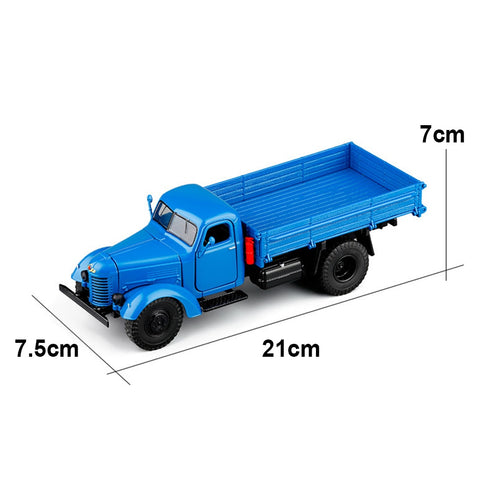 Image of 1/32 Retro Style Diecast Truck Transporter Vehicle