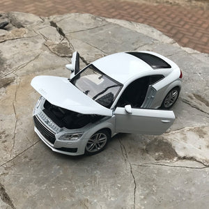 1:24 Audi TT Car Alloy Car Model Simulation Car Decoration Collection Die Casting Model