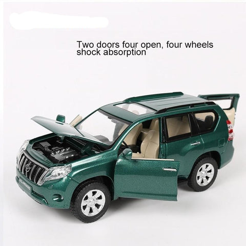 Image of 1:32 TOYOTA LAND CRUISER PRADO Alloy Metal Car Model Toys