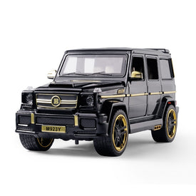 1:24 Mercedes-Benz Babs G65 Modified Off-road Vehicle SUV Car Model Collection Gift Vehicle (Black)