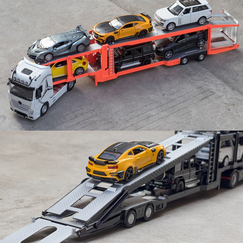 1:32 Benz Diecasts Toy Vehicles Car Model Metal Alloy Simulation Platform Truck