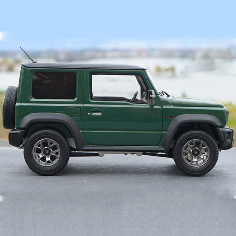 Image of Diecast CAR MODEL 1:18 Suzuki Jimny car model LCD original 1:18 Suzuki Jimny off-road vehicle alloy simulation car model