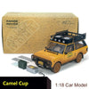 AR Range Rover Camel Cup 1982 Papua New Guinea Dirty Edition 1:18 Alloy Simulation Car Model