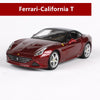 1:24 Ferrari California Car Model Die-casting Metal Model Gift Simulated Alloy Car Collection