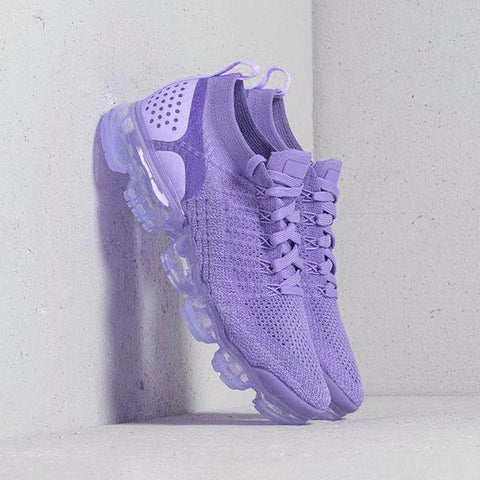 Image of 2021 Purple Sneakers Women Casual Shoes Mesh Air-Cushion Flat Anti-Slip Trainer Female Sport Running Shoes